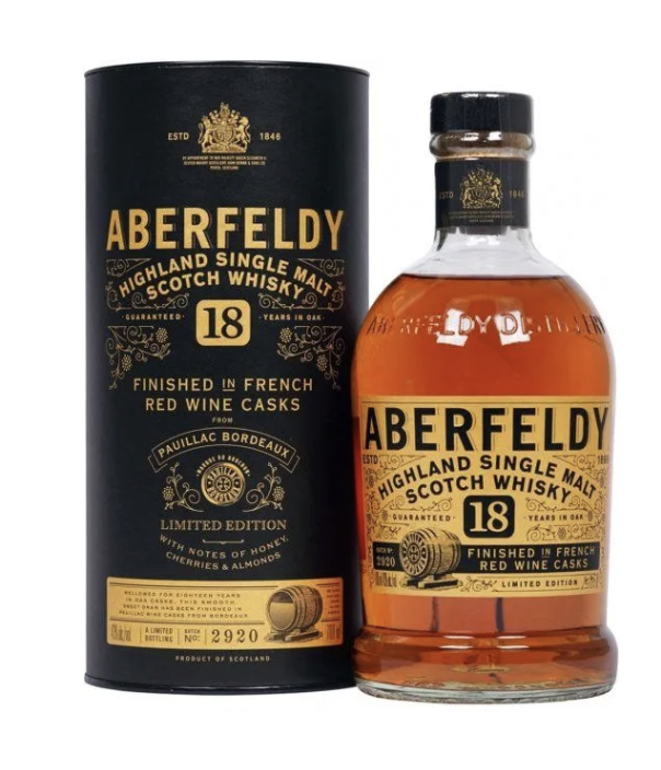 Віскі Aberfeldy 18 y.o. 43% 0.7 л